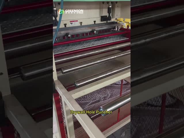 Fully Automatic Sheet Perforation Line 1220x2440 Sheet Perforation Machine