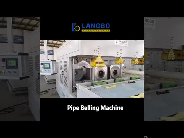 PVC Pipe Belling Machine with 16~630mm Belling Range Infrared Ray Heating System for Stable Socket Forming Control