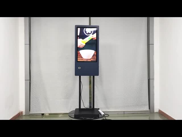 32-inch High-Brightness Self-Service Ordering Terminal with Braille-Embedded Tactile Keypad and ADA-Compliant Barrier-Free Design