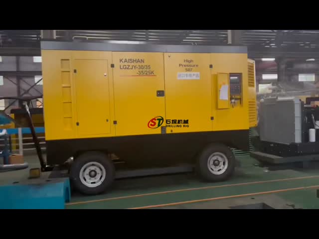 Water Drilling Rig Tools Oem Industrial Diesel Air Compressor