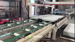 High Efficiency Gypsum Board Cutting Machine / Gypsum Board Stand Machine Low Noise