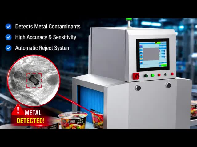Food Safety Inspection System glass metal X Ray Machine For Canned Fish IFS ISO Approved