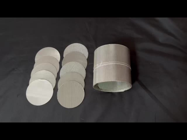 201 304 Stainless Steel Reversed Twill Dutch Weave Wire Mesh Extruder Screen Belt Filter Belt for Continuous Screen Changer