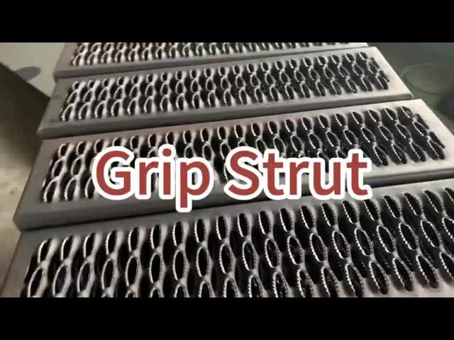 5.0mm Thickness Metal Grip Strut Plank For Stair Tread