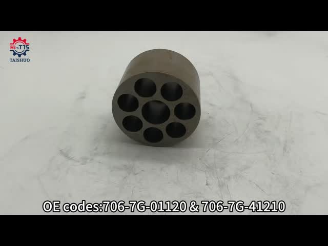 Excavator Hydraulic Parts Cylinder Block 706-7G-01120 706-7G-41210 7067G01120 7067G41210 for Excavator PC200-8 PC220-8 PC240-8