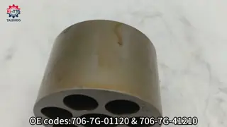 Excavator Hydraulic Parts Cylinder Block 706-7G-01120 706-7G-41210 7067G01120 7067G41210 for Excavator PC200-8 PC220-8 PC240-8
