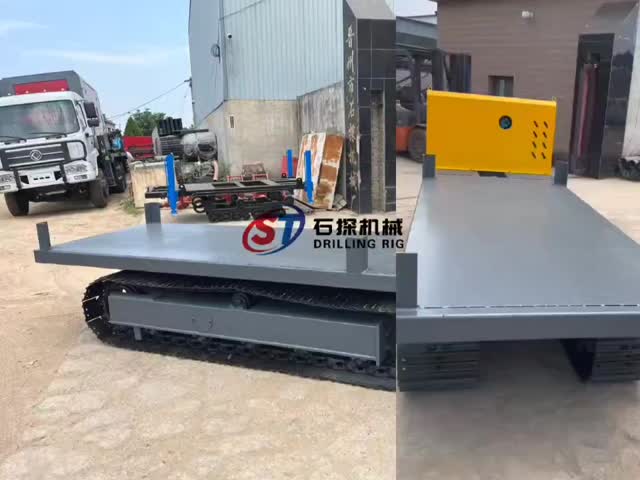 Large Capacity Customized Steel Crawler Track Good Performance For Multi-terrain