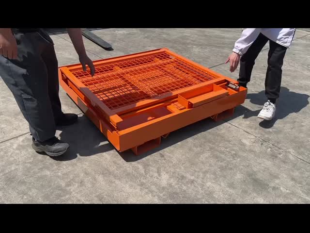 Heavy Duty Deformation Resistant Forklift Maintenance Safety Work Cage