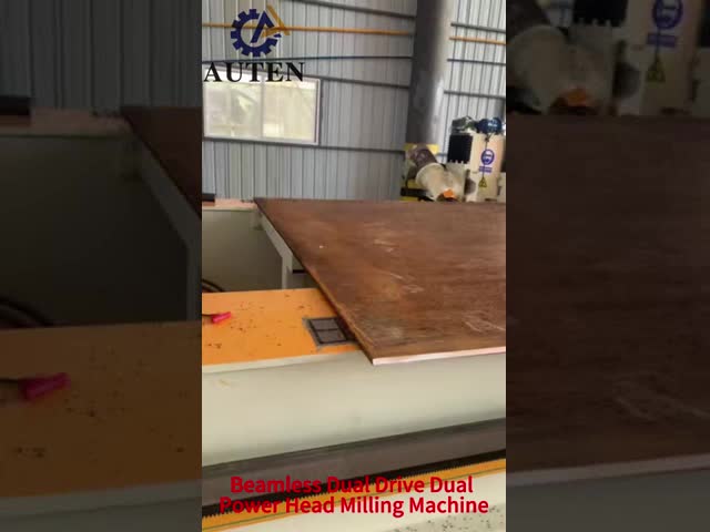 3000mm Milling Length Beamless Dual Drive Dual Power Head Milling Machine Model XB-3