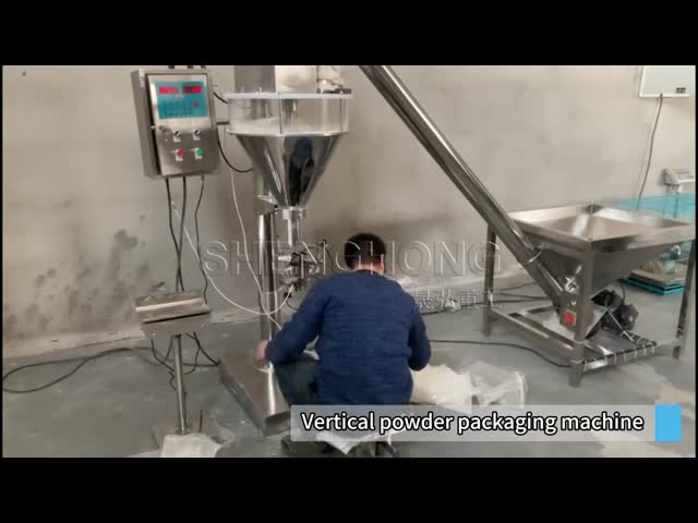 JY-F1 Automatic Powder Packaging Machine with Stainless Steel 304, Touch Screen Control, and 300g to 9kg Capacity