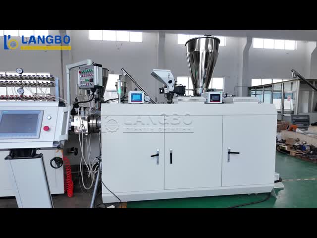 Complete PVC Profile Extrusion Line with Twin Screw Design and 600KG/H Max Capacity for Precise Cooling Management