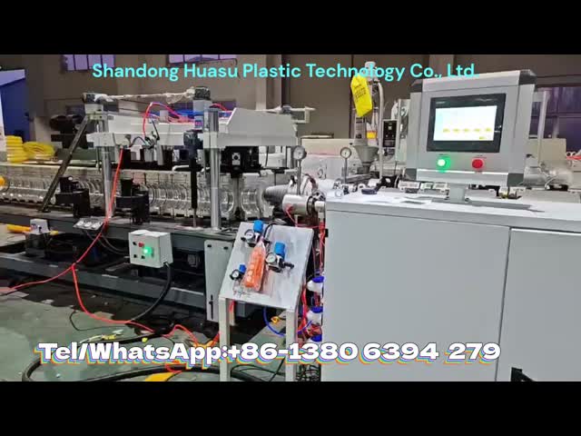 Special Shaped Plastic Corrugated Pipe Extrusion Line HDPE Municipal Drainage Conduit Production Line for Underground Pipe Making