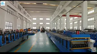 IBR Color Steel Sheet Roof Panel Making Roll Forming Machine