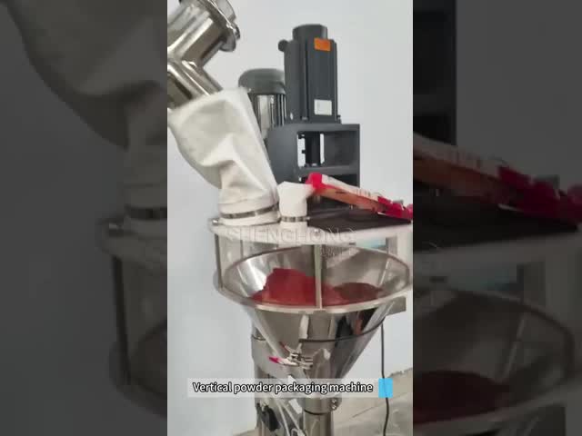 JY-F1 Semi-Automatic Powder Filling Machine for 300g-9kg Bags with Touch Screen Control and Stainless Steel 304 Construction