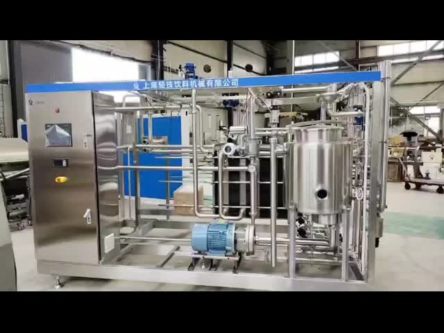 500 to 20000 Liters per hour Capacity Pasteurization Sterilizer Stainless Steel 304 or 316 for Food and Beverage Processing