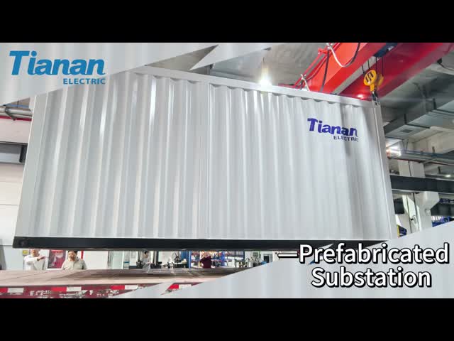 Outdoor Mobile Prefabricated Compact Substation