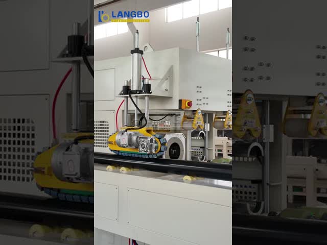 Automatic Pipe Belling Machine with Infrared Ray Heating System and 16~630mm Belling Range for UPVC Pipe Production