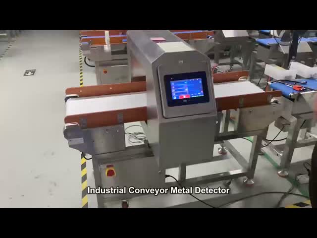 Factory Price Metal Detector Machine Conveyor Auto Reject CE ISO for Industrial Inspection