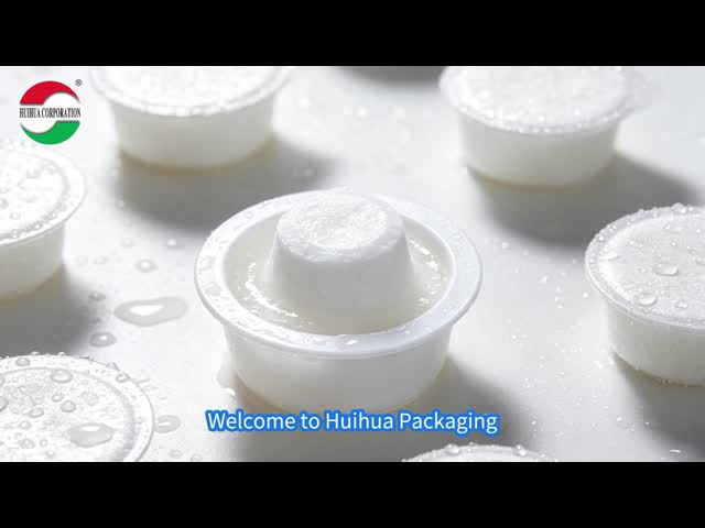 6oz Customize Logo Greek Yogurt Cups Single Wall Plastic Small Size Fruit Ice Cream Cups Lids PP Material For Snacks Chocolate