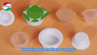 6oz Customize Logo Greek Yogurt Cups Single Wall Plastic Small Size Fruit Ice Cream Cups Lids PP Material For Snacks Chocolate