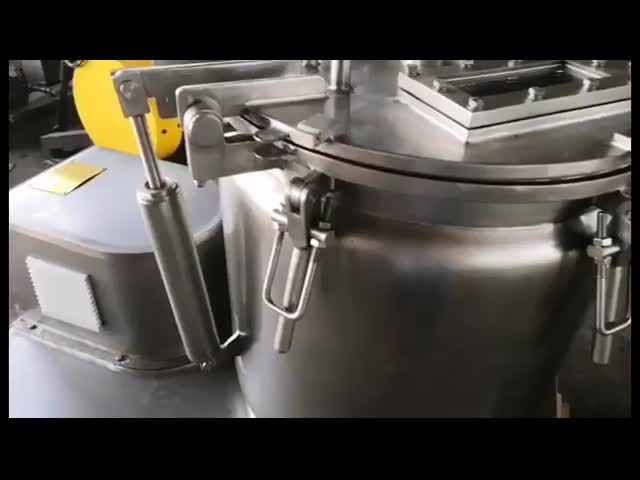 Bottom Discharge Centrifuge for Batch Solid-Liquid Separation