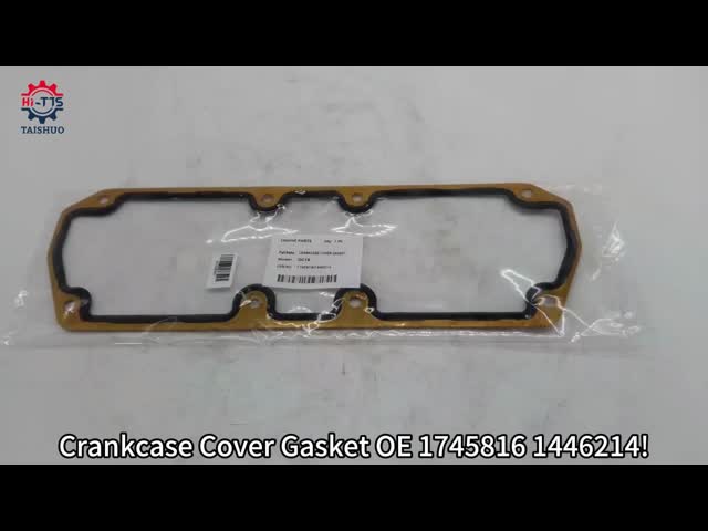 Crankcase Cover Gasket For Scania Truck Dc16 Diesel Engine Spare Parts 1745816  1446214