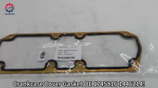 Crankcase Cover Gasket For Scania Truck Dc16 Diesel Engine Spare Parts 1745816  1446214