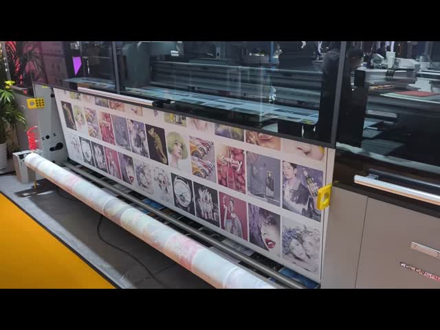 Large format fabric printing sytem