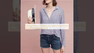 2017 Women work blouses deep v-neck long sleeve shirts for women