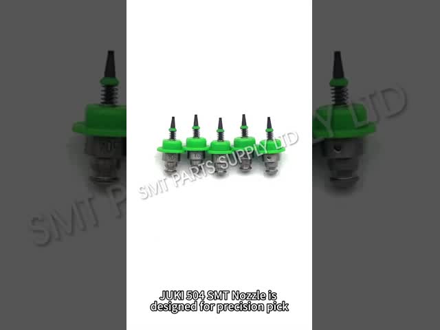 JUKI 504 SMT Nozzle with Precision Metal Body for Vacuum Suction and Accurate Placement on KE2050 and KE2060