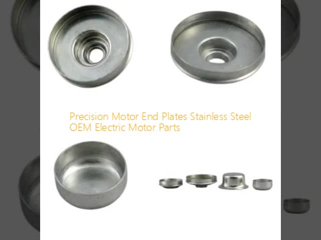 Precision Motor End Plates Stainless Steel with ±0.01 mm Tolerance ISO 9001 Certified