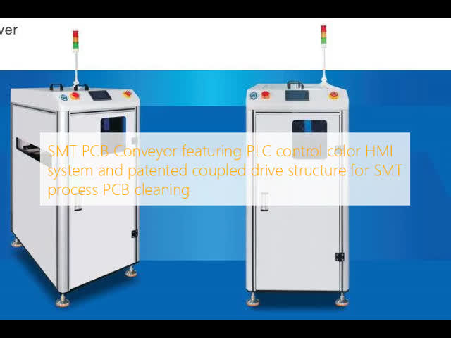 SMT PCB Cleaning Conveyor with PLC Control System