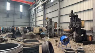1.4571 Steel Plate Flange EN1092-1 Type 01 with X6CrNiMoTi17-12-2 Material