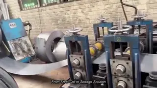 From Steel Coil to Storage Solution | Roll Forming Process Behind Industrial Racking Systems