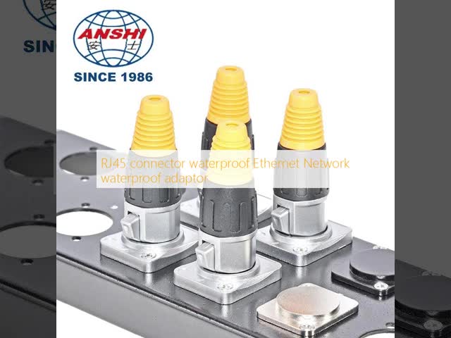 RJ45 connector waterproof Ethernet Network waterproof adaptor