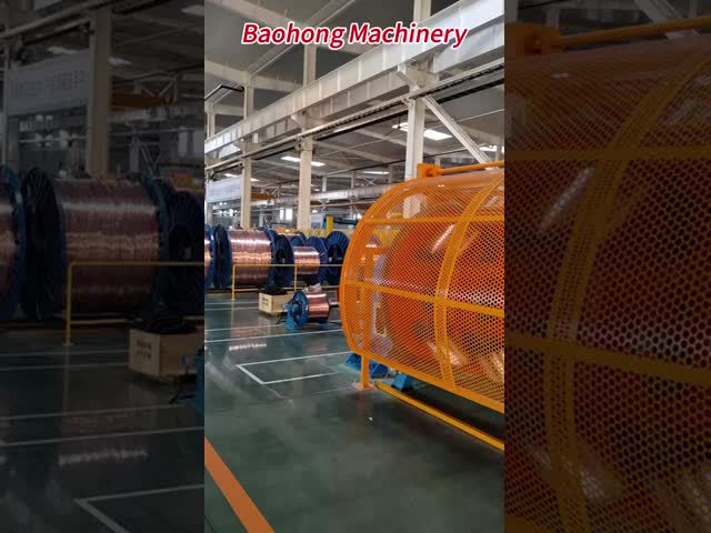 Rigid Type Aluminum and Copper Stranding Machine With auto loading/Cable making machine