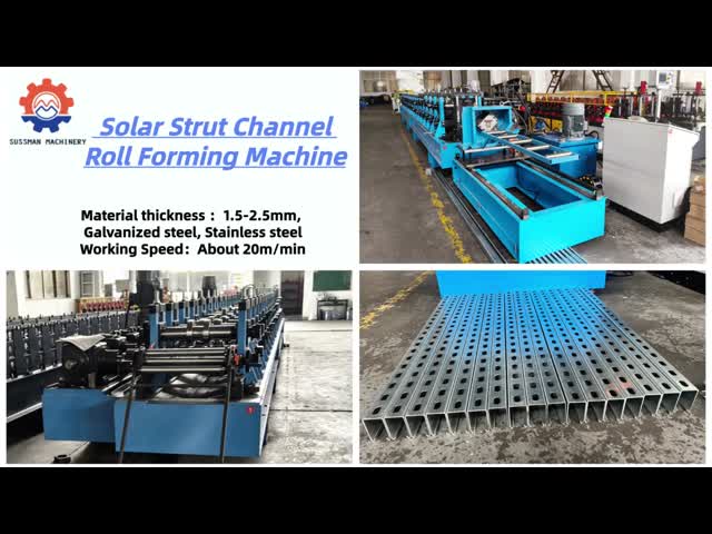 México Canal Refuerzo Solar Terrestre PV con Soportes Solares Montaje Máquina Formadora por Rodillos depara Cochera 3 Alturas Ajustables