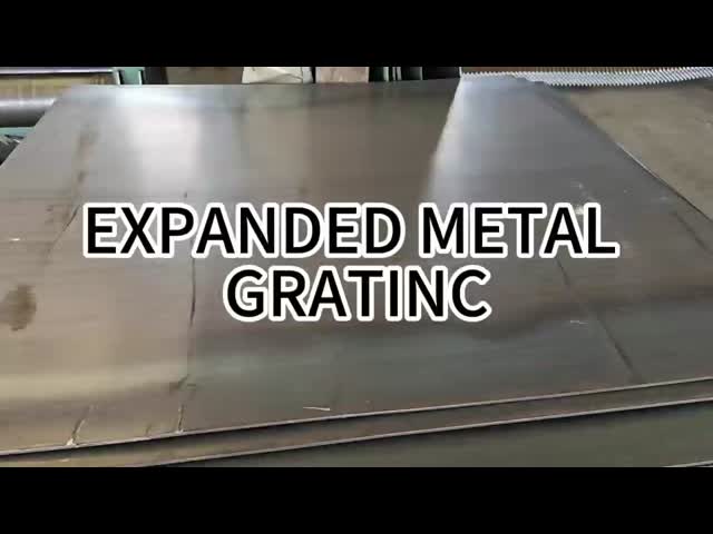 Low Carbon Steel Flattened Expanded Metal Mesh 4x8 25mm Thickness
