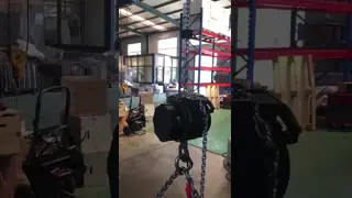 1000kg Stage Chain Hoist Flight Case Package With 4-channel Control Box