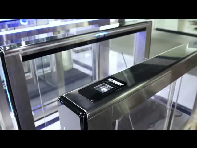 1500*130*980mm Pederstrain Swing Gate and QR Code Secure Community/Office Entrance