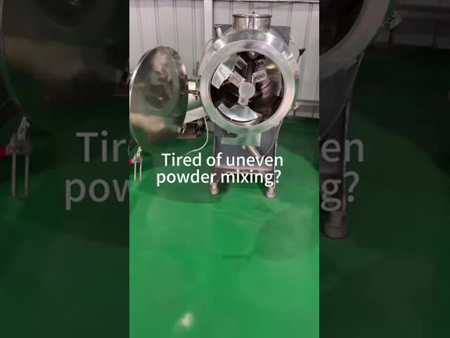 LDH Horizontal Plow Mixer Industrial Dry Powder Blending Mixing Equipment For Bulk Solid Materials