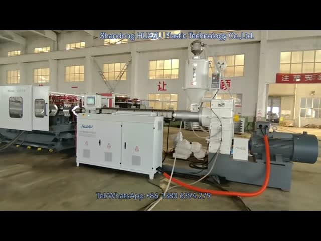 PE Single Wall Spiral Corrugated Pipe Extrusion Line 100-1200kg/h Output Fully Automatic for Municipal Engineering