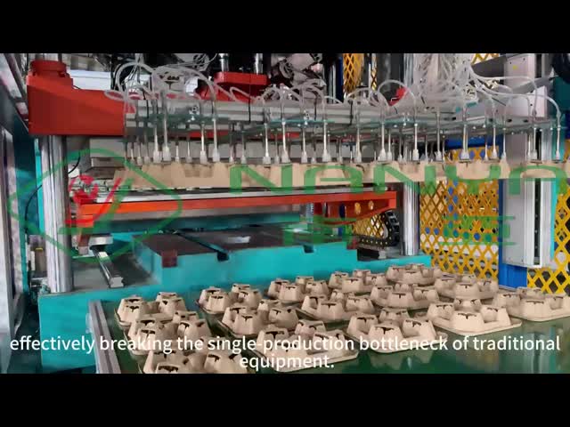 Fully automatic production line for egg box, cup holder