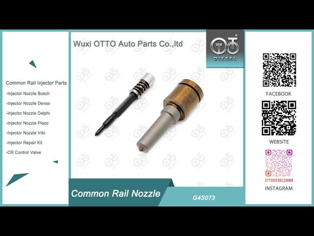 G4S073 Denso G4 Series Common Rail Injector Nozzle Diesel Fuel Injector Nozzle Supplier