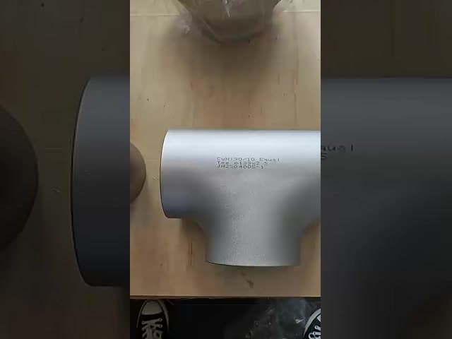 Butt-welding Equal Tee ASTM B366 UNS N06600  8