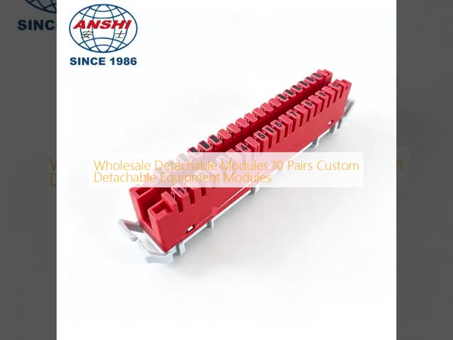Wholesale Detachable Modules 10 Pairs Custom Detachable Equipment Modules