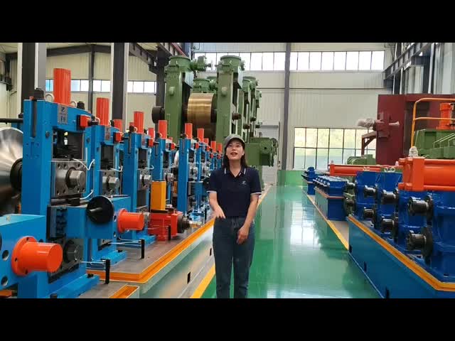Directly Forming to Square and Rectangular Tube Mill ERW Steel Pipe Making Machine Supplier