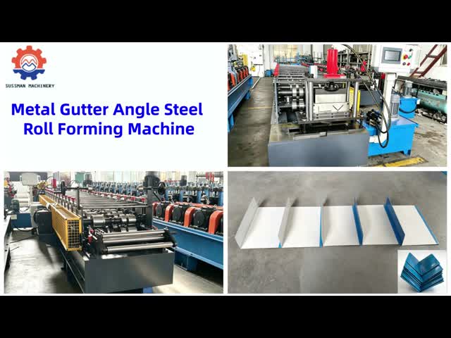 2 In 1 Apron Flashing Folded Panel Cladding LV Trim Roll Forming Machine For House Roof  Decoration
