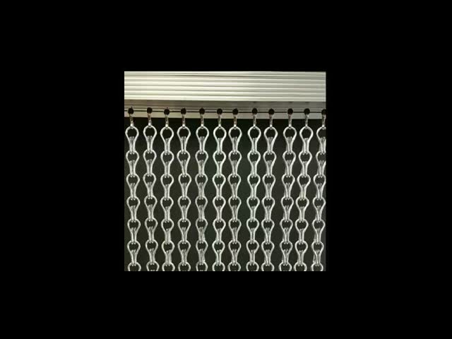 Light Weight Aluminum Decorative Metal Wire Mesh Coil Drapery for Cabinet Doors