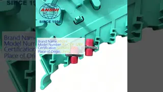 Factory Wholesale 6 Core 12 Core Fiber Direct Splice Tray Eco-Friendly ABS Telecom V3.0 ODF Integrated Fiber Splice Tray